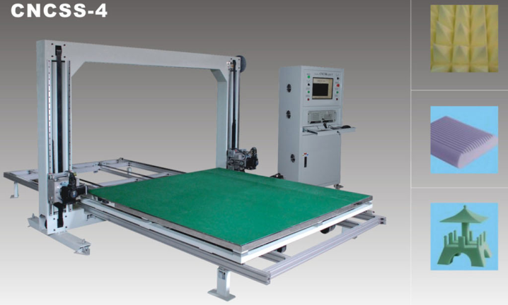 CNC SS-4 Rotate table foam cutting machine